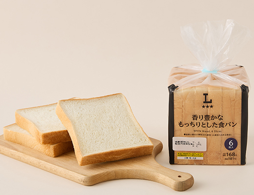 香り豊かなもっちりとした食パン　6枚入