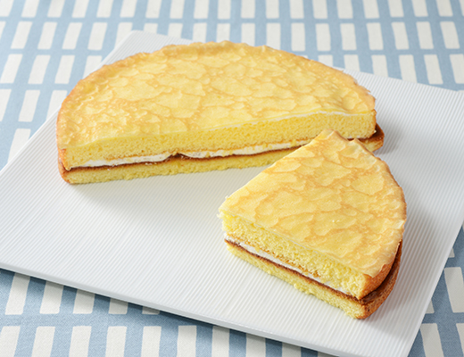 塩ミルククレープケーキ