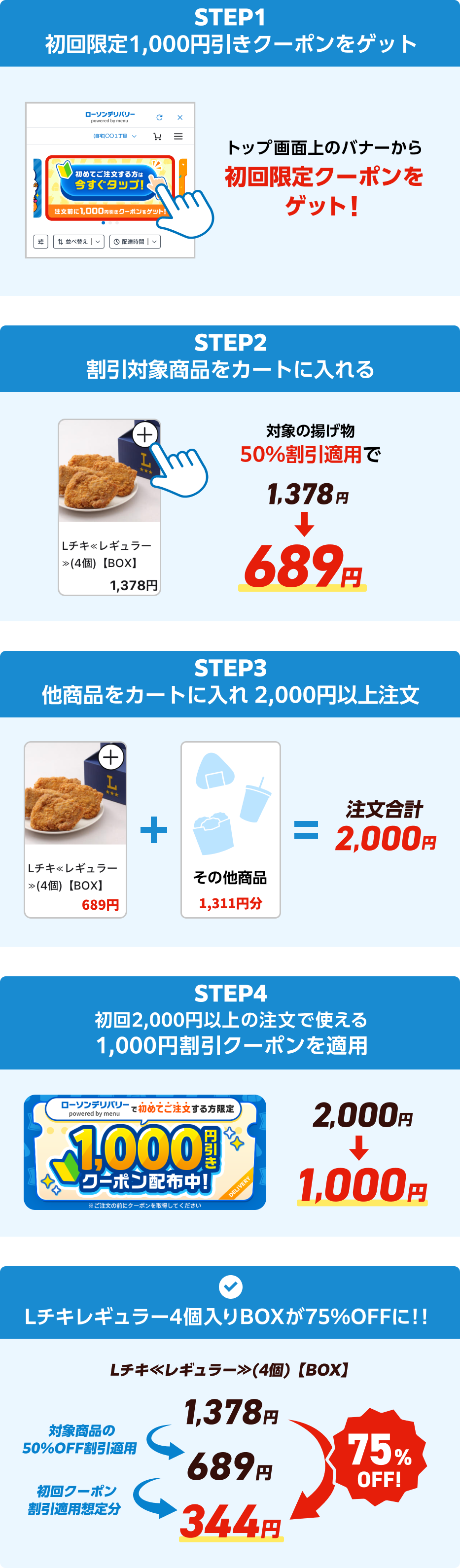 最大70%OFFになる購入例の詳細
