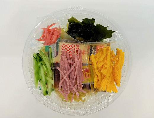 国産小麦粉使用　ミニ冷し中華（マヨ）
