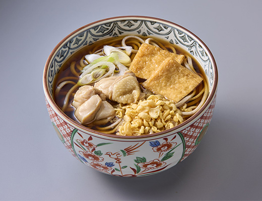 更科監修　鳥なんばんたぬきそば