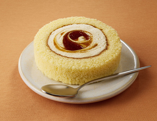 ステーキのあさくま監修　プリン風プレミアムロールケーキ