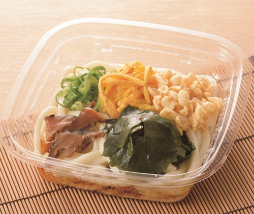 ミニ冷しぶっかけうどん