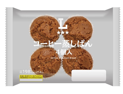 コーヒー蒸しぱん　4個入